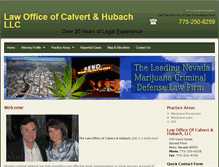 Tablet Screenshot of calvertandhubach.com